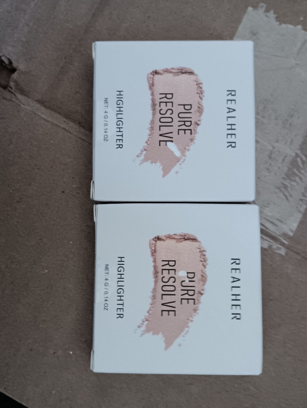 RealHer Pure Resolve Highlighter - Champagne Pink